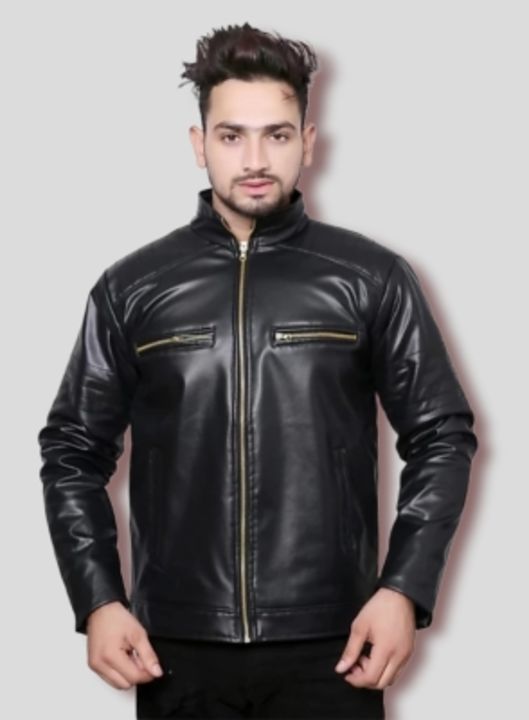 Men Leather Jacket uploaded by R s b on 3/28/2022