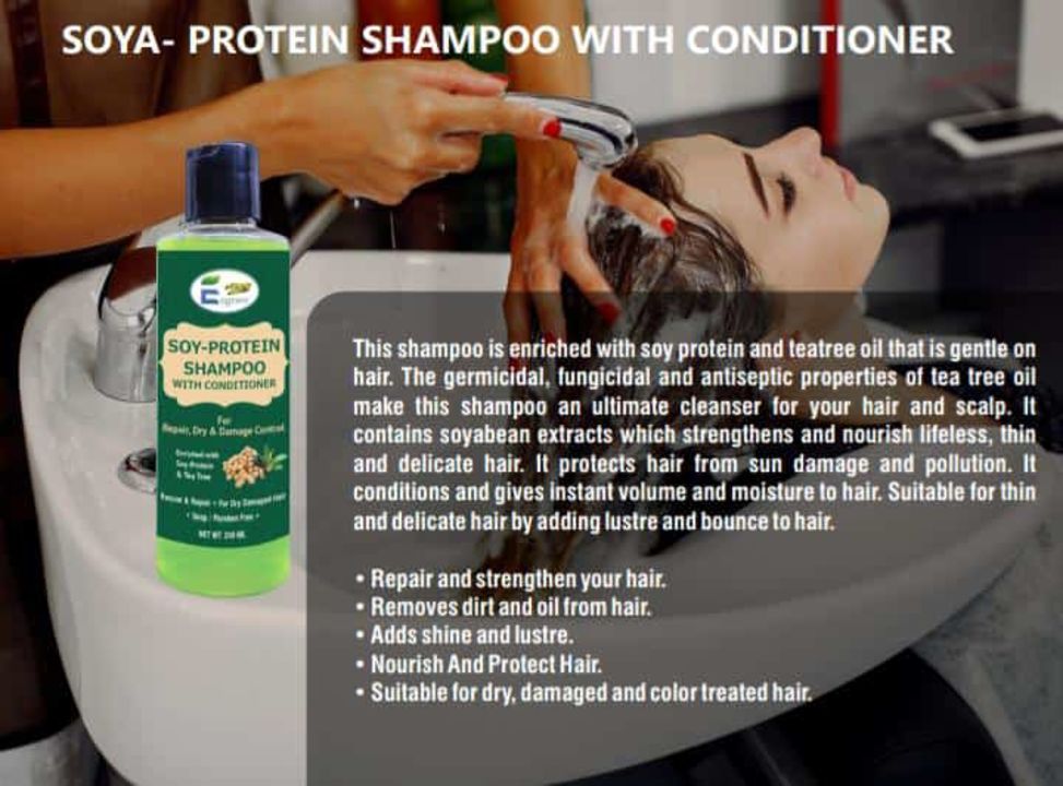 SOY-PROTEIN SHAMPOO WITH CONDITIONER uploaded by business on 3/28/2022