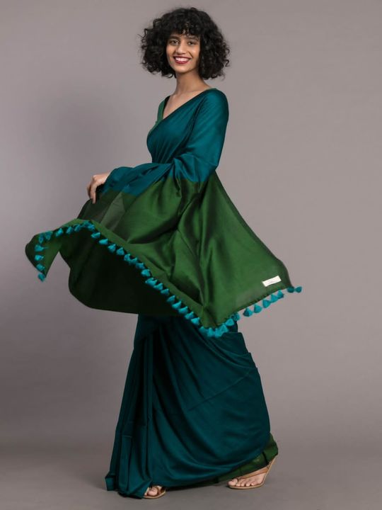 Handloom Cotton Silk Weaving Sarees uploaded by Murshidabad Saree Kuthir on 3/28/2022