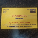 Business logo of Haripriya garments