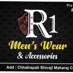 Business logo of R1 men's wear