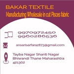 Business logo of Bakar textile