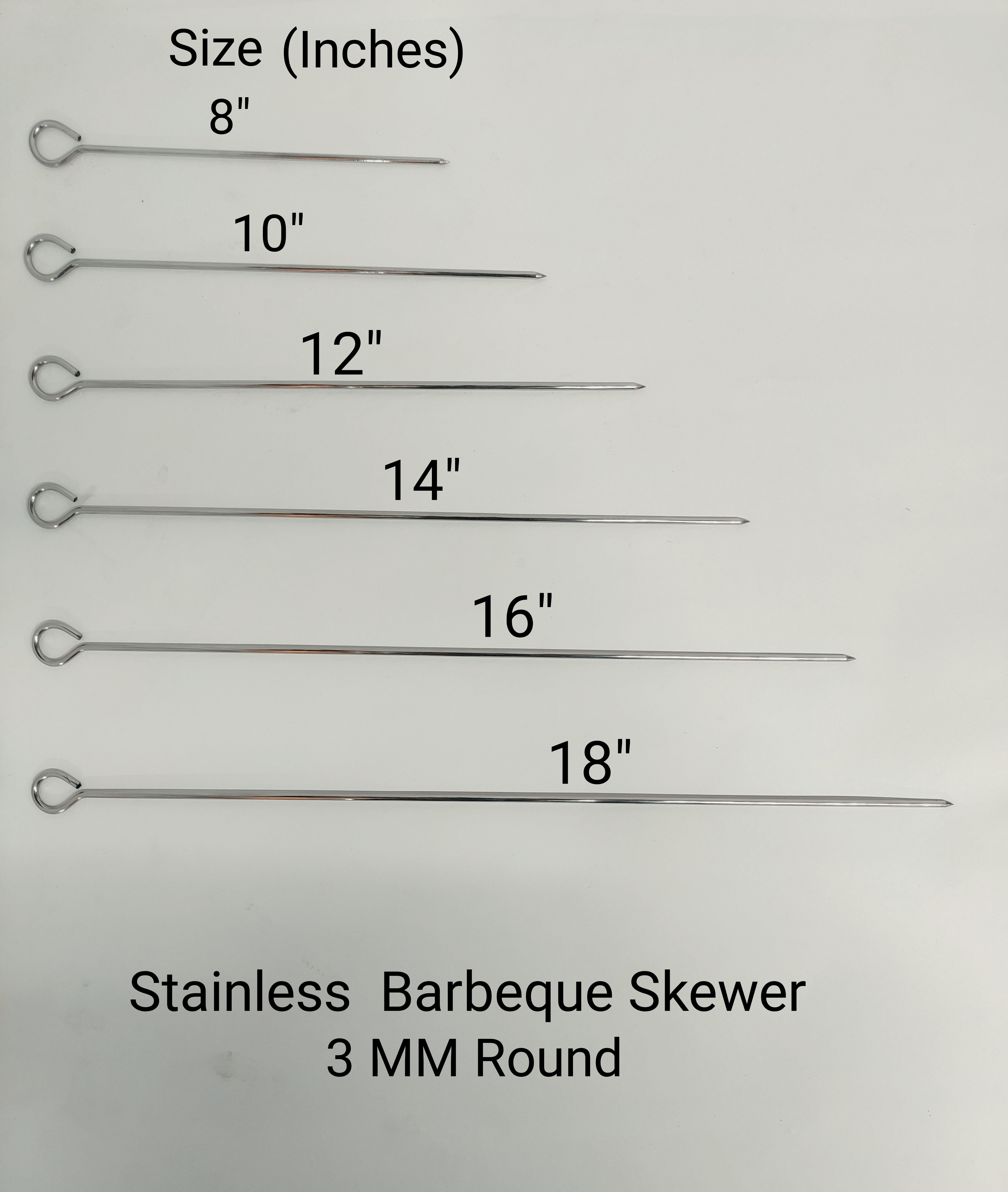 Stainless steel Barbeque Skewer uploaded by business on 3/28/2022