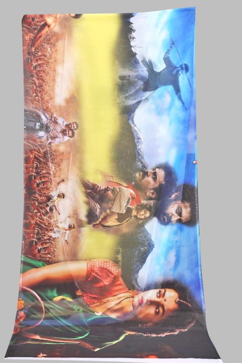Product image with price: Rs. 650, ID: rrr-movie-characters-saree-348ac44c