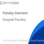Business logo of PANDEY GARMENT