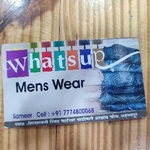 Business logo of What's up clothing