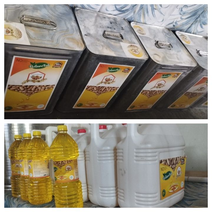 Post image 100% pure cold pressed groundnut oil