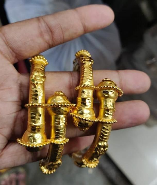 1.5 grm gold plated manipuri bangle uploaded by Ashalata on 10/16/2020
