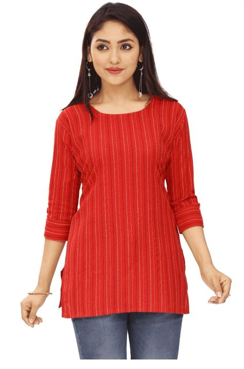 Short kurti uploaded by business on 3/29/2022