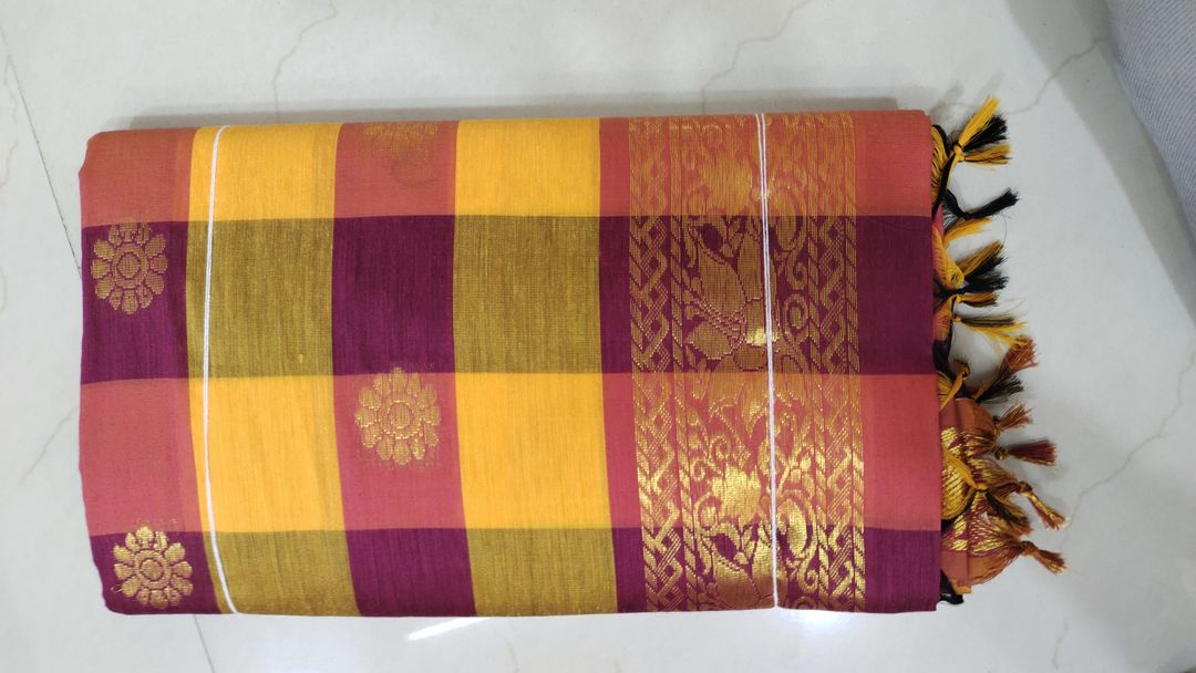 Cotton saree uploaded by business on 3/29/2022