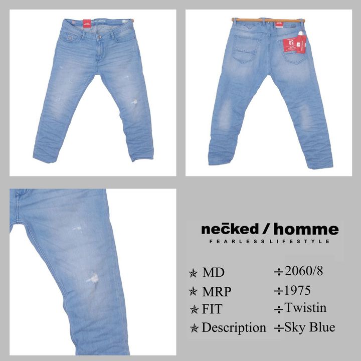 High quality denim jeans for mens  uploaded by business on 3/29/2022