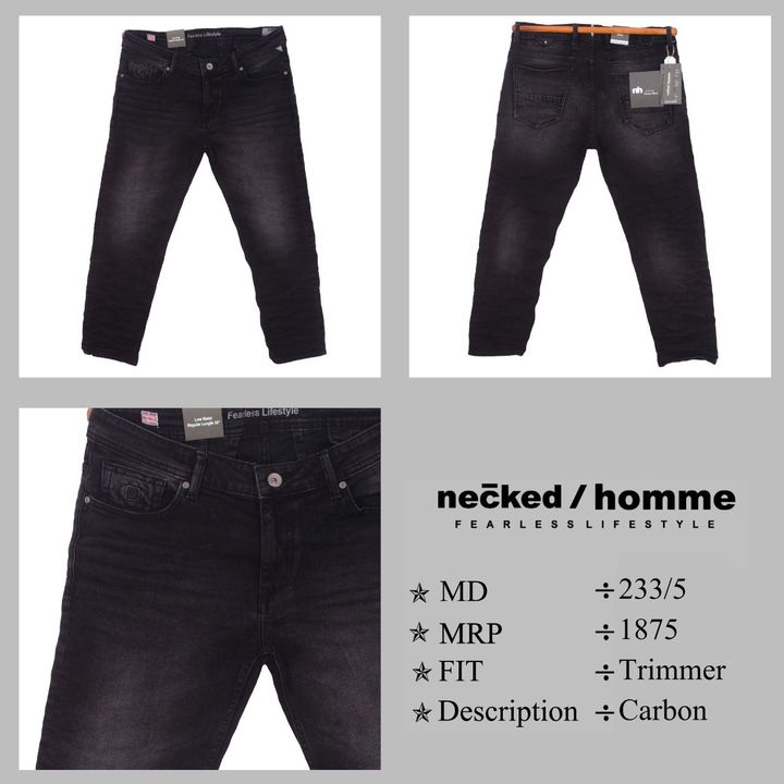High quality denim jeans for mens  uploaded by Nr mems wear on 3/29/2022