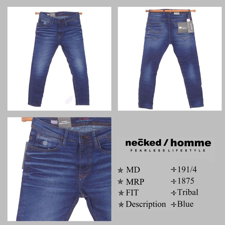 High quality denim jeans for mens  uploaded by Nr mems wear on 3/29/2022
