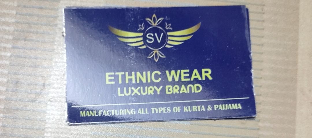 Visiting card store images of SV ethnic wear