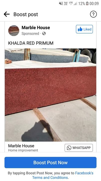 KHALDA RED uploaded by MARBLE AND GRANITE on 3/29/2022