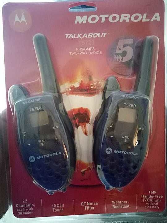 Motorola walkie talkies uploaded by Krishna mart on 10/16/2020