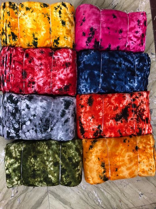Rayon tie dye  uploaded by M.U. Textiles  on 3/30/2022