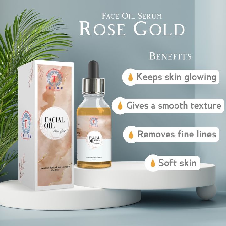 Facial oil serum Rose gold uploaded by business on 3/30/2022