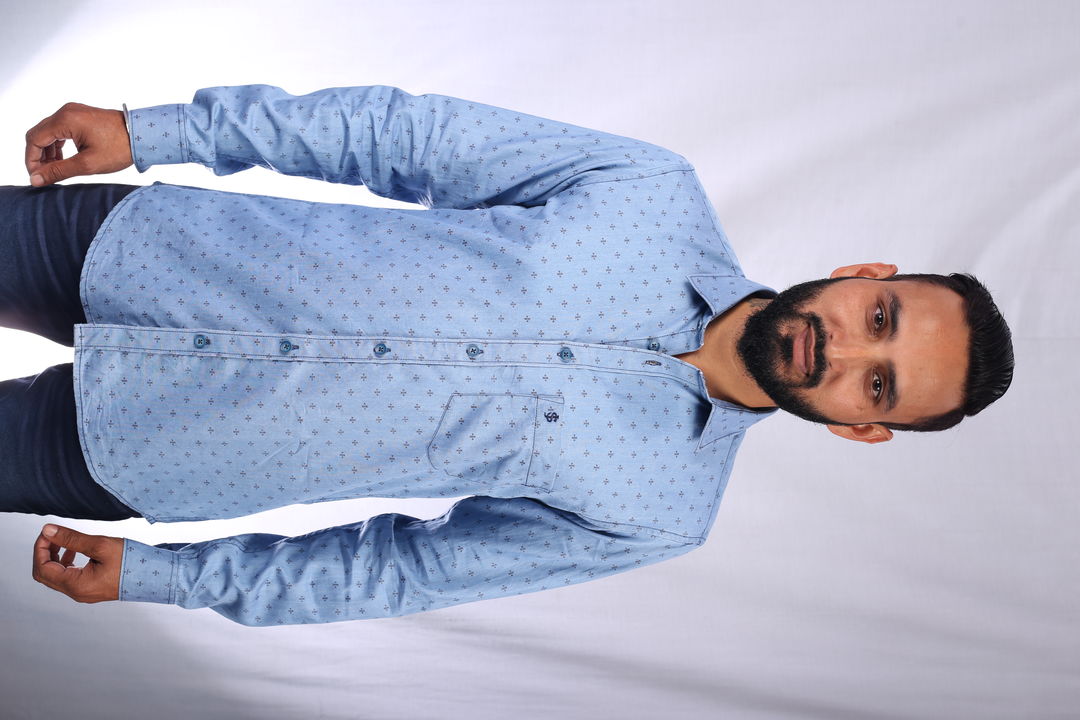 Men's cotton shirt printed  uploaded by business on 3/30/2022
