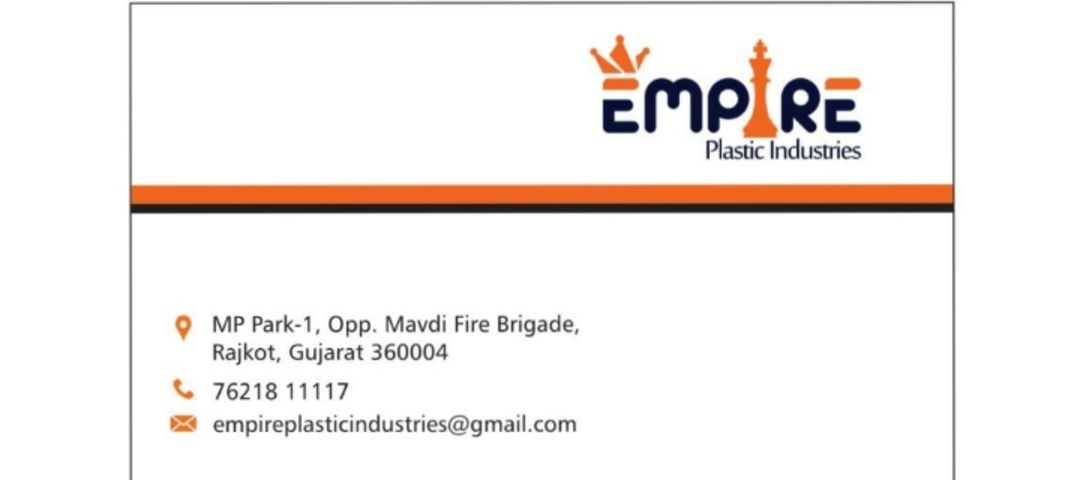 Visiting card store images of EMPIRE PLASTIC INDUSTRIES