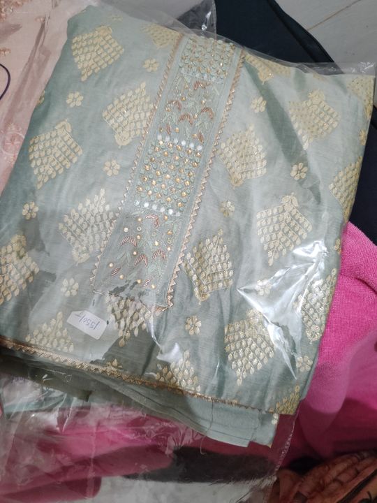 Post image Dress material with dupatta