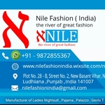 Business logo of Nile Fashion ( India) / +91 - 9872855367 based out of Ludhiana