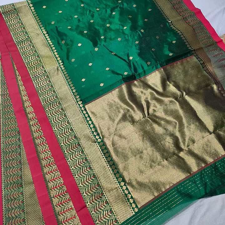 Chanderi handloom saree  uploaded by business on 10/16/2020
