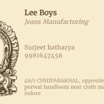 Business logo of Lee boys jeans based out of Indore