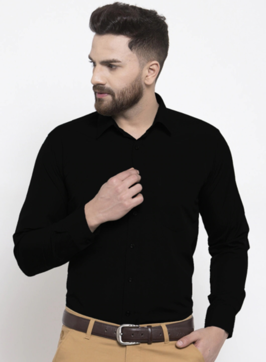 Formal cotton solid shirt uploaded by business on 3/31/2022