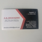 Business logo of S B CREATION based out of Bangalore