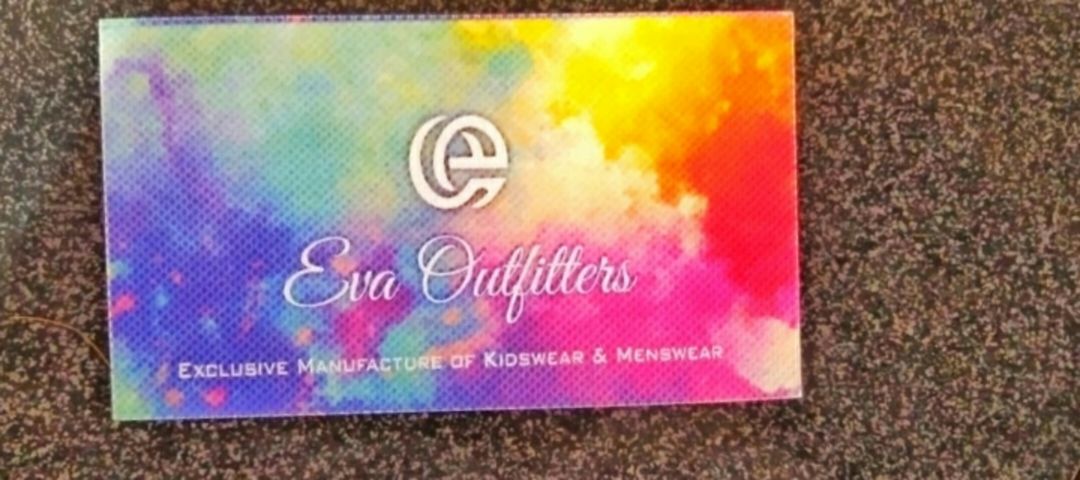 Visiting card store images of Eva outfitters