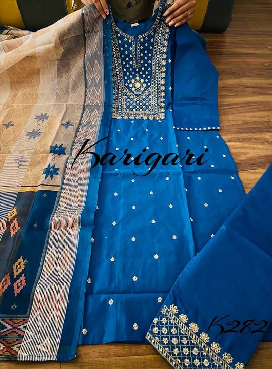 Kurti set with dupatta  uploaded by Online shopping on 3/31/2022
