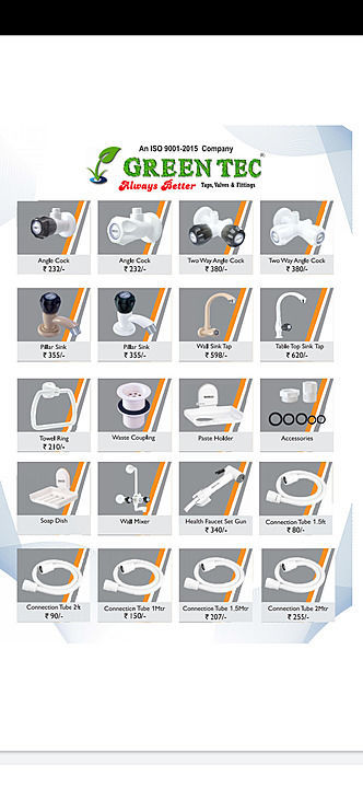 PVC water Taps, Valves and accessories uploaded by business on 6/14/2020