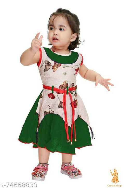 Post image GIRLS FROCK Name: GIRLS FROCK Fabric: Cotton BlendSleeve Length: SleevelessPattern: Self-DesignMultipack: SingleSizes:0-1 Years (Bust Size: 10.5 in, Length Size: 17 in) 1-2 Years (Bust Size: 11 in, Length Size: 19 in) 2-3 Years (Bust Size: 11.5 in, Length Size: 21 in) 3-4 Years (Bust Size: 12 in, Length Size: 23 in) 4-5 Years (Bust Size: 12.5 in, Length Size: 25 in) 
Country of Origin: IndiaWhatsApp #9506750547Cost 329