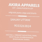 Business logo of Akira apparels