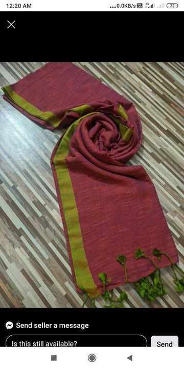 Duel tone khadi uploaded by business on 4/1/2022