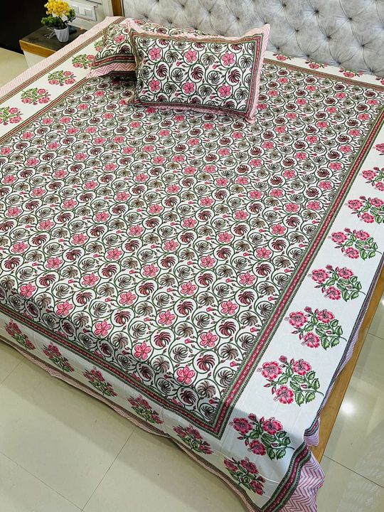 King size Bedsheet  uploaded by Atoliya's collection on 4/1/2022