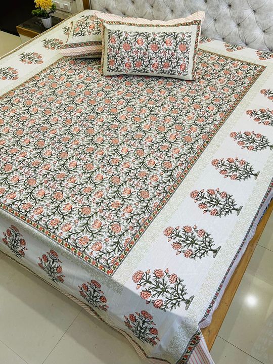 King size Bedsheet  uploaded by Atoliya's collection on 4/1/2022