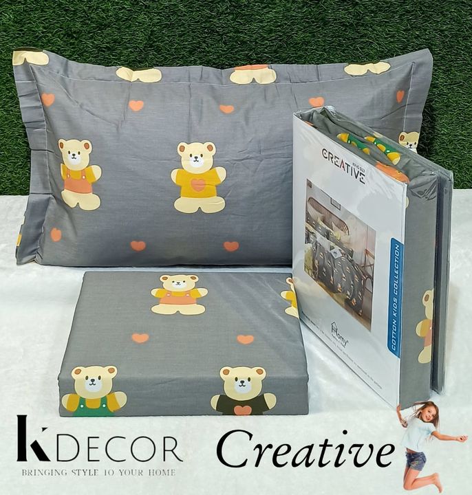 KDecore Kid's Bedsheet Set uploaded by Parth & Siddhi on 4/1/2022