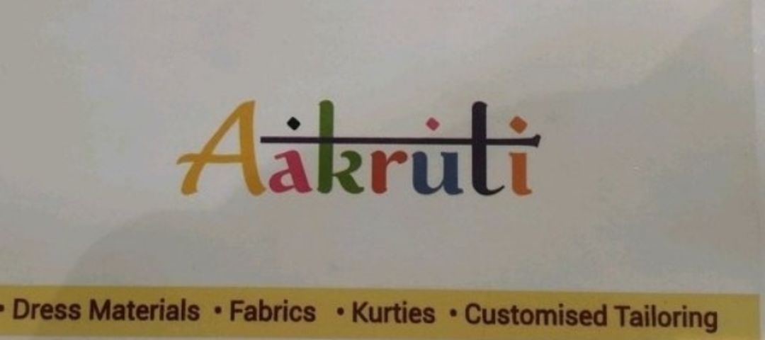 Visiting card store images of Aakruti