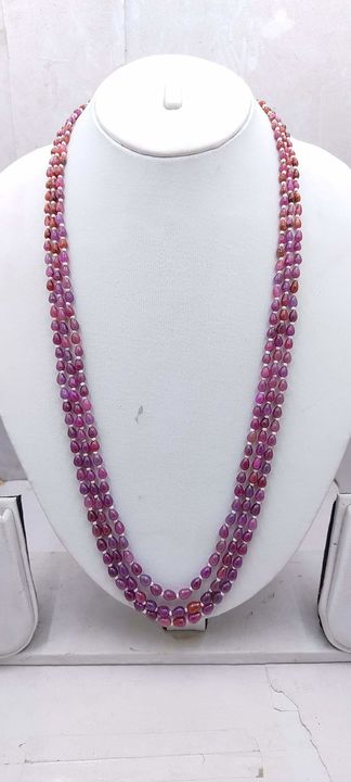 Post image #super quality Natural ruby drops necklace