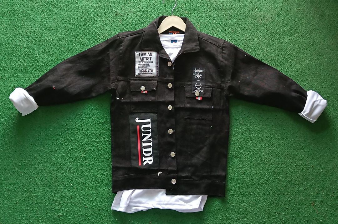 Cotten black jacket uploaded by Garments Shop on 4/1/2022