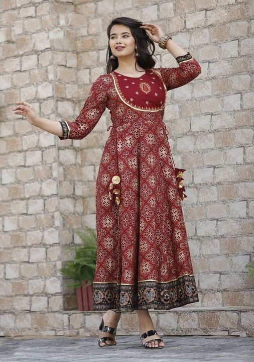 Anarkali suite uploaded by Shivay fashion on 4/1/2022