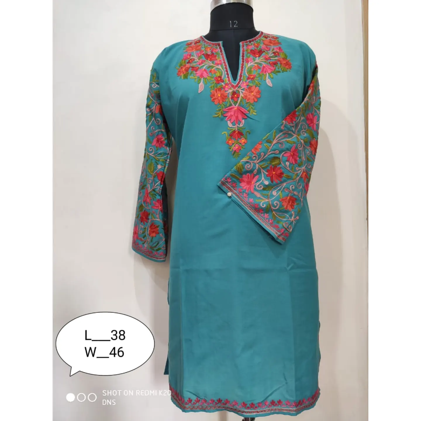 Summer cool kurti with aari work  uploaded by business on 4/1/2022