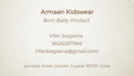 Business logo of Armaan kidswear