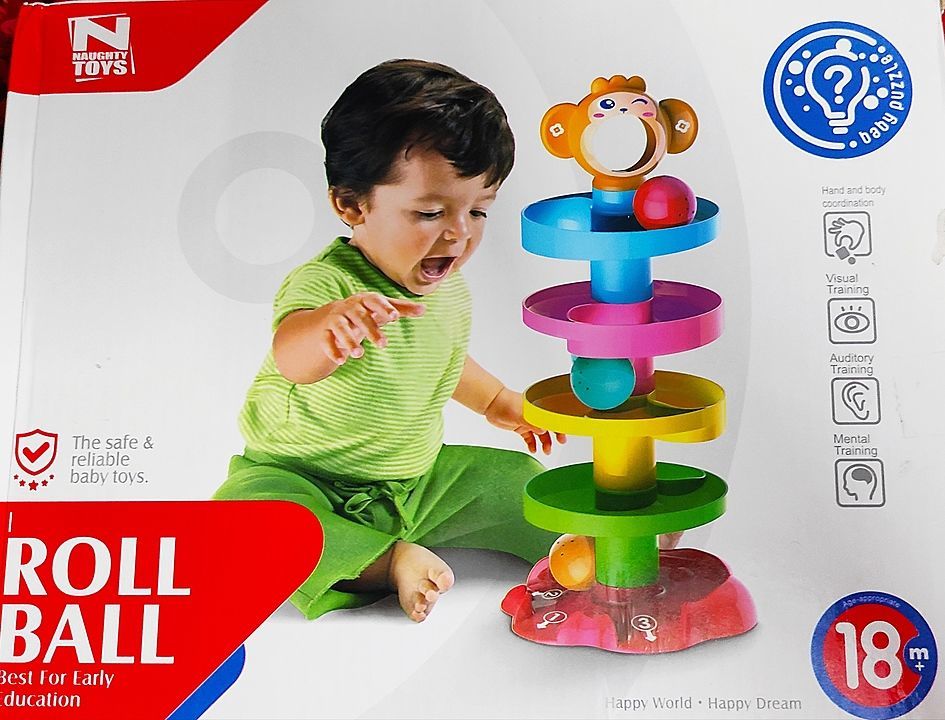 Roll Ball non- toxic Ball set for babies uploaded by Monika Enterprise on 10/17/2020