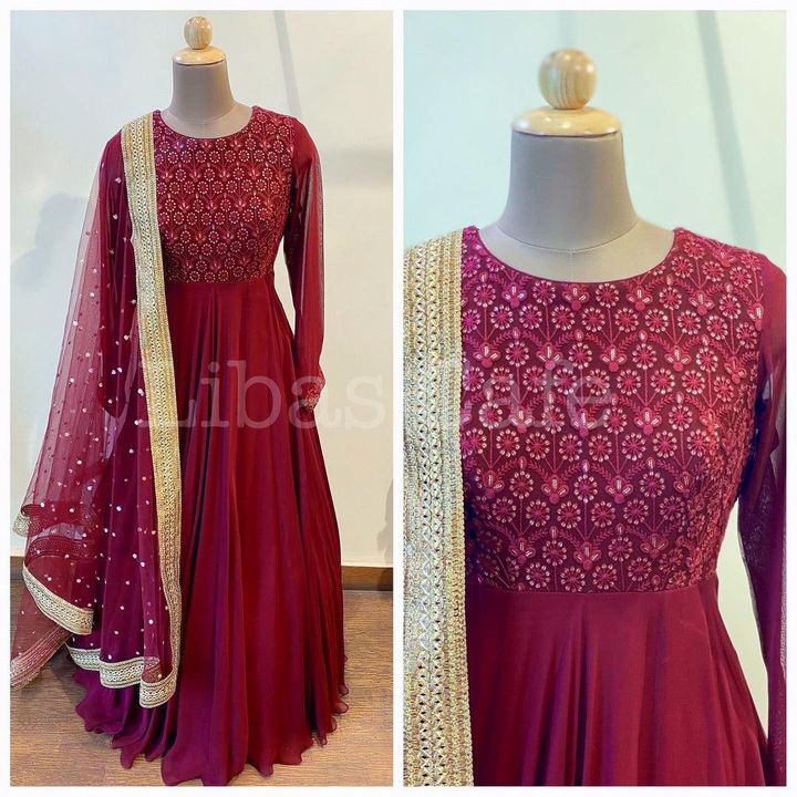 Product image with price: Rs. 775, ID: anarkali-gown-40e5430b