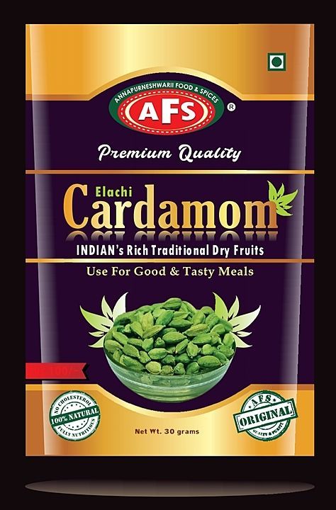 AFS CARDAMOM ELACHI GREEN uploaded by ANNAPURNESWARII FOOD & SPICES  on 10/17/2020