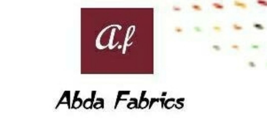 Visiting card store images of Abda fabrics