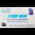Business logo of Boxer bags